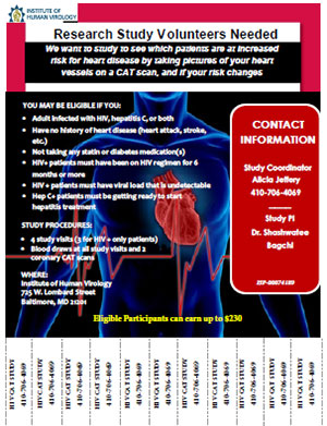 HIV CAT Study Flyer cover