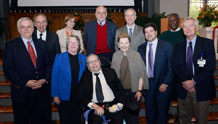 Group photo from 2012 IHV Annual Marlene and Stewart Greenebaum Lecture